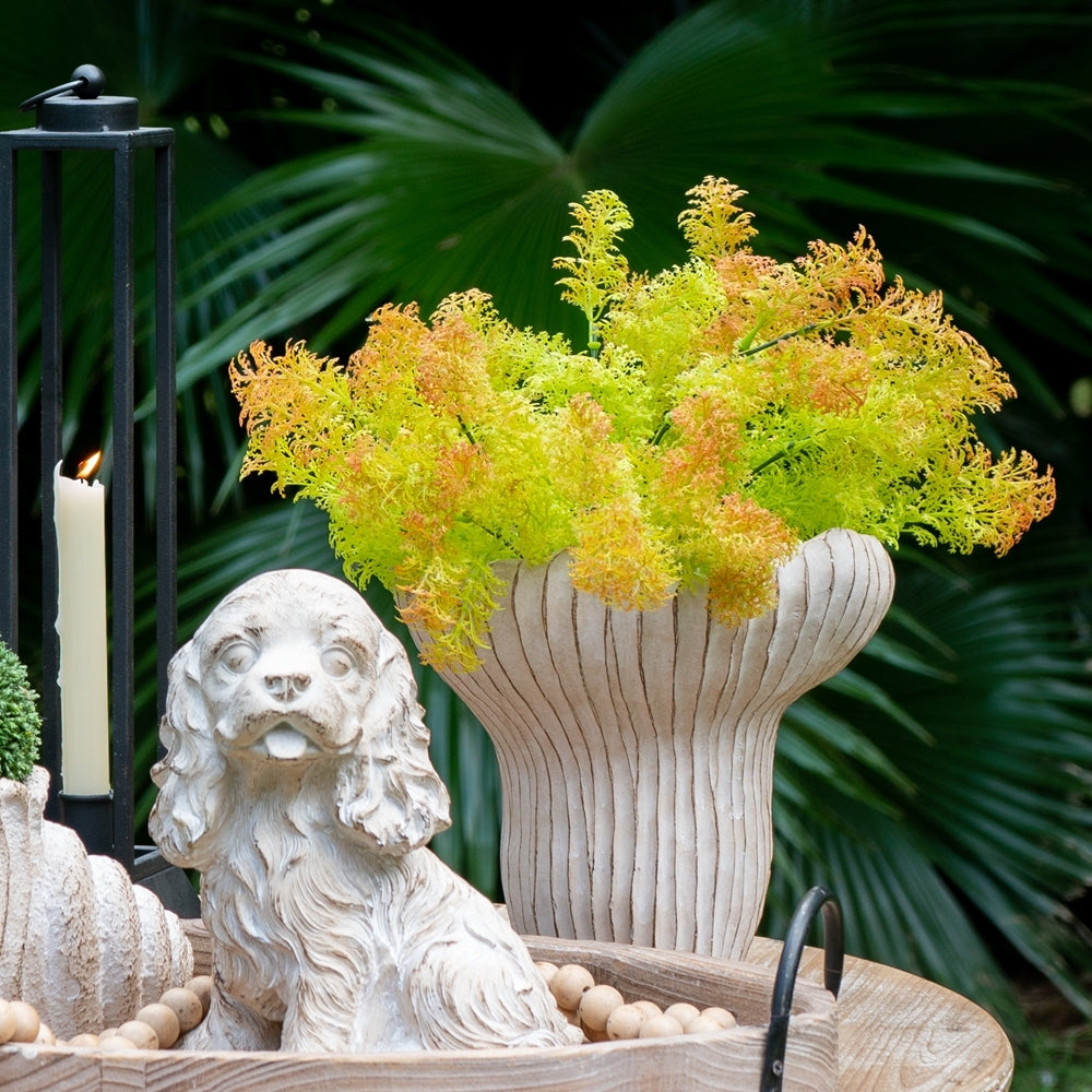 Coral Planter with Textured Finish