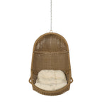 Berrien Outdoor/Indoor Wicker Hanging Swing Chair with 8-Foot Chain