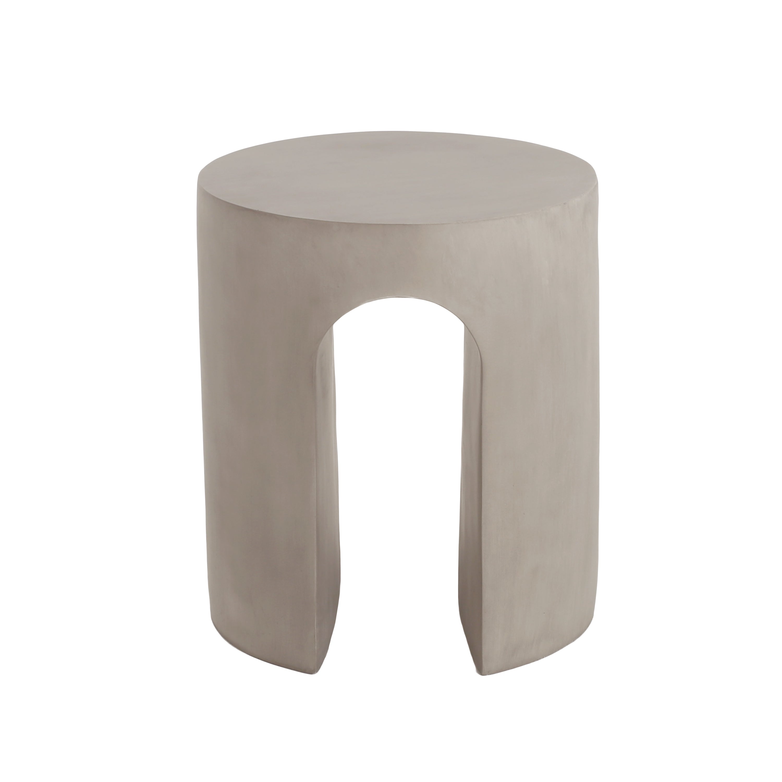 Alton Arch Outdoor Round Side Table