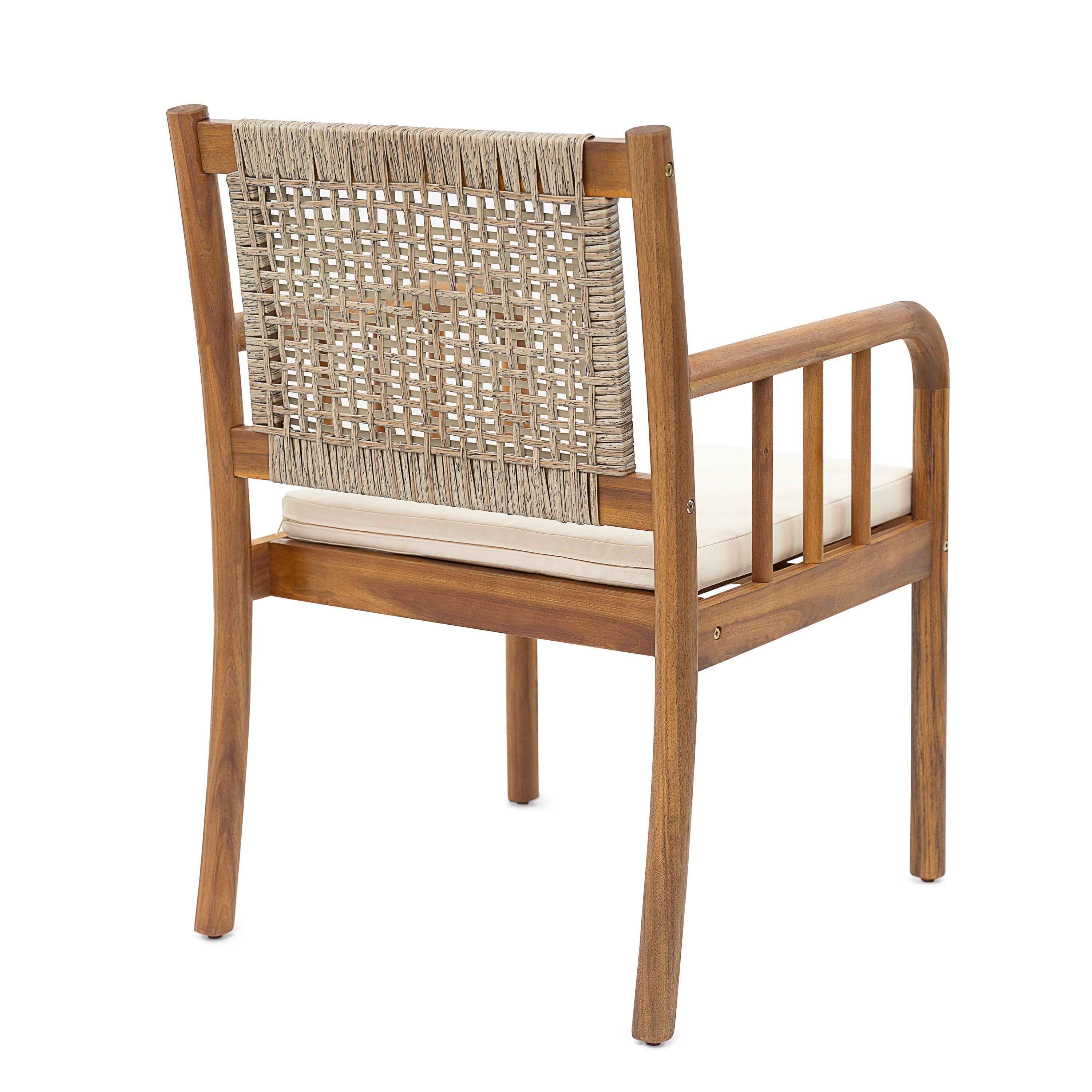 Porto Outdoor Dining Chairs, Set of 2
