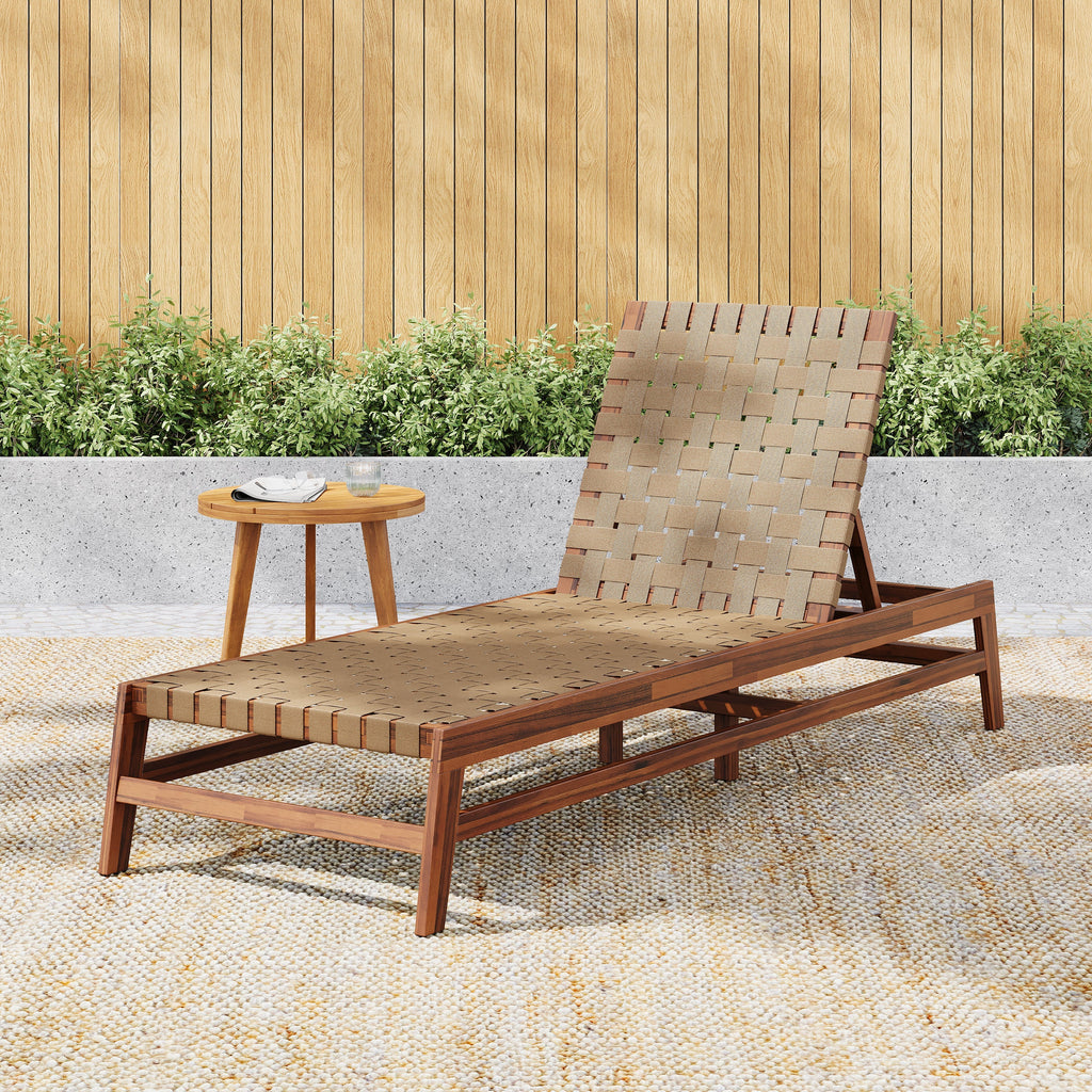 Isla Marina Outdoor Rope Chaise Lounge
