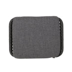 Cordella Outdoor Modern Boho Wicker Ottoman with Cushions, Set of 2