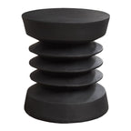 Modern Drum Indoor Outdoor Accent Table