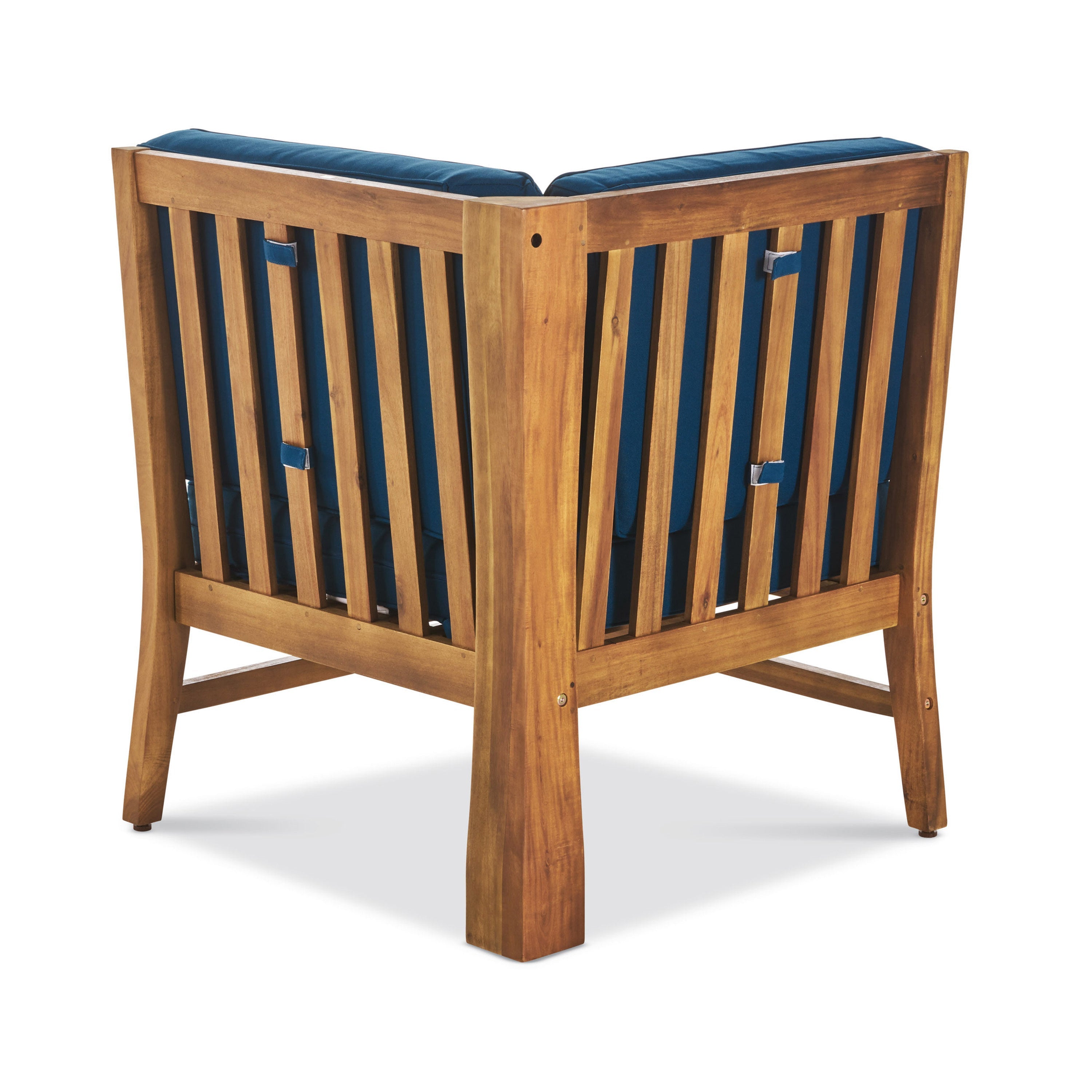 Perla Outdoor L-Shape Sectional Sofa with Coffee Table