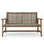 Hampton Outdoor Rattan Loveseat
