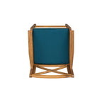 Perla Outdoor Acacia Wood Barstools, Set of 2