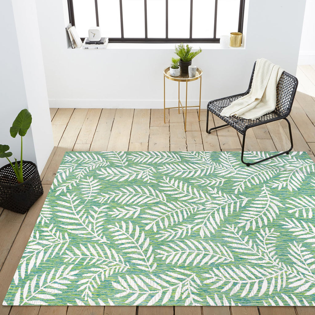 Nevis Palm Frond Indoor/Outdoor Area Rug
