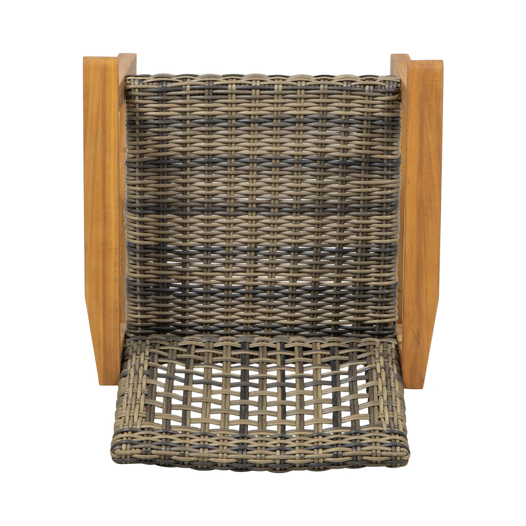 Hampton Outdoor Rattan Dining Chairs, Set of 2