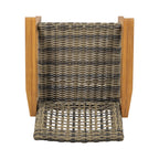 Hampton Outdoor Rattan Dining Chairs, Set of 2