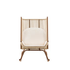 High Square Back Modern Outdoor Rocking Chair