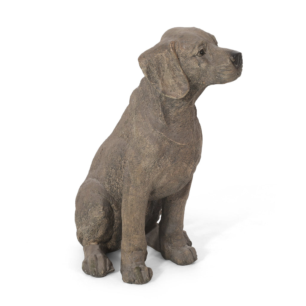 Monty Outdoor Dog Statue