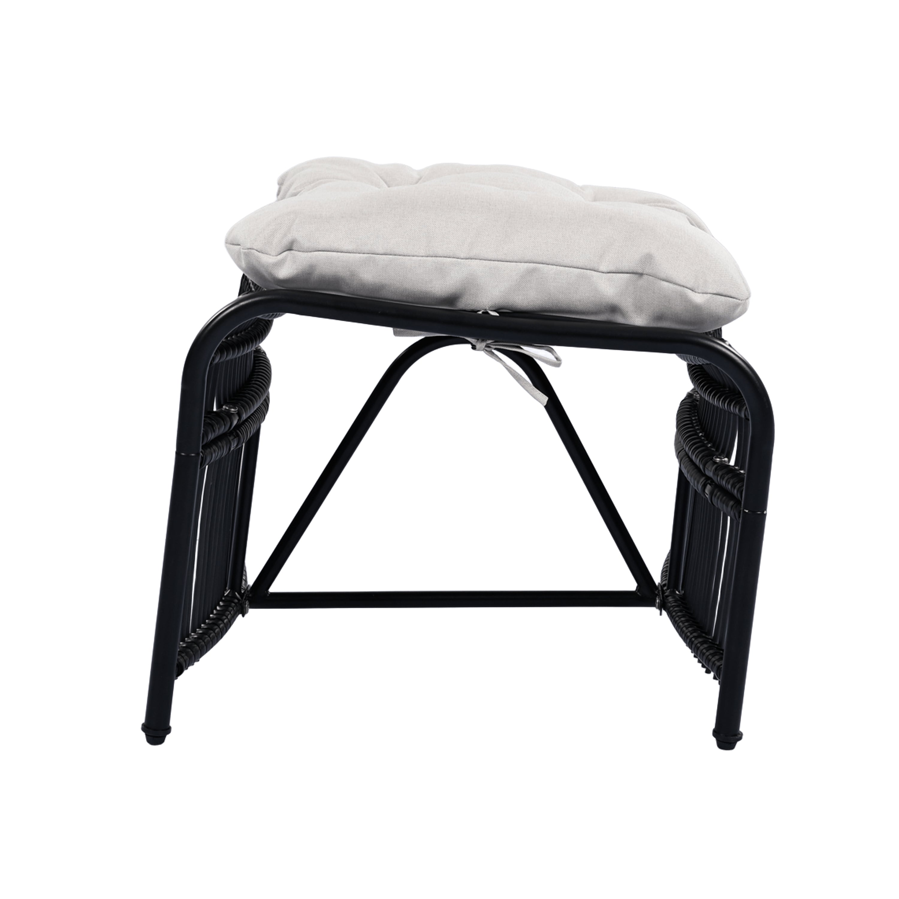 3 Pieces Wicker Outdoor Patio Furniture Set