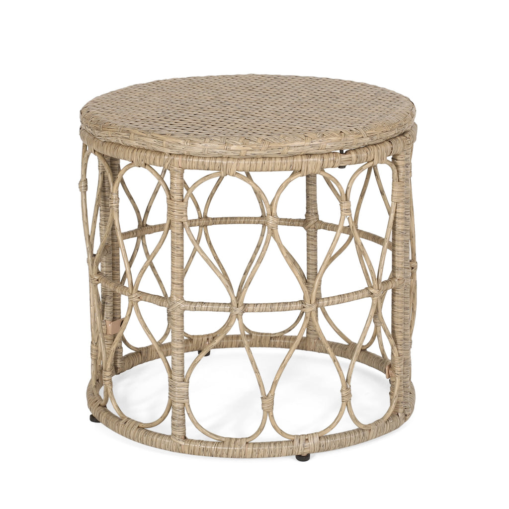Zircon 3-Piece Patio Set with 2 Club Chairs and Round Table