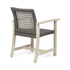 Hampton Outdoor Rattan Dining Chairs, Set of 2