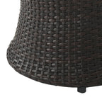 Thrive Hourglass Rattan Outdoor Side Table