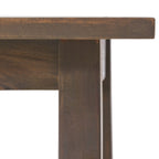 Selma Acacia Wood Outdoor Accent Side Table