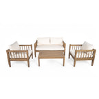 Banyan 4-Piece Patio Outdoor Furniture Set