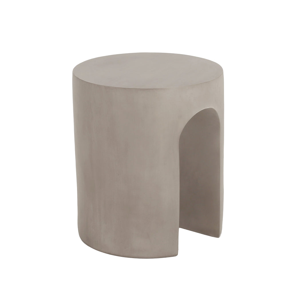 Alton Arch Outdoor Round Side Table