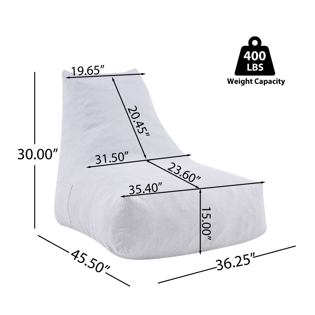 Lila Outdoor Patio Bean Bag Chair