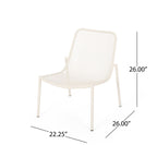Kincaid Stackable Iron Chairs, Set of 2