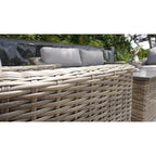 Laguna Sol Fully Assembled 4-Person Wicker Sofa Seating Set