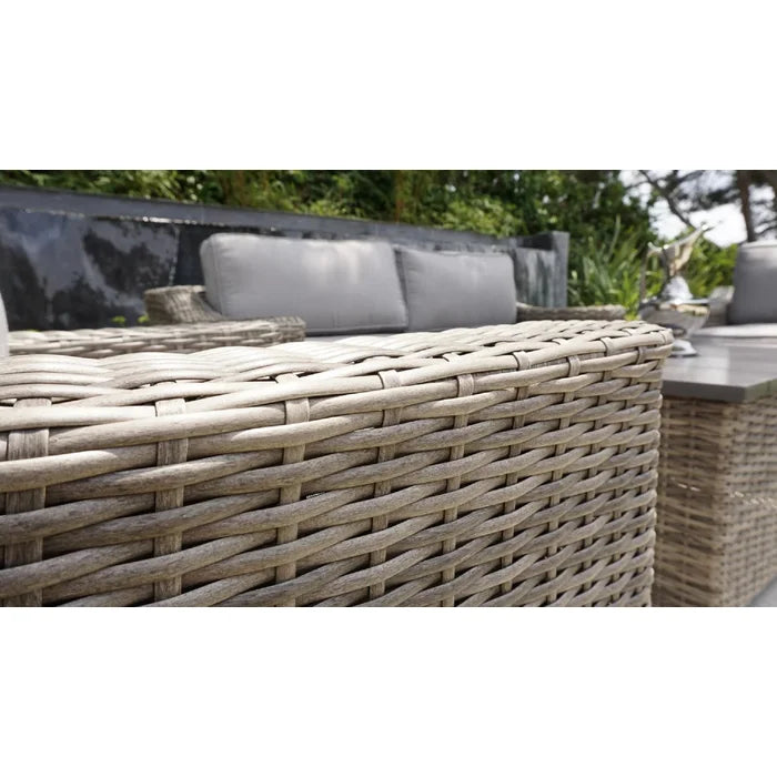 Laguna Sol Fully Assembled 4-Person Wicker Sofa Seating Set