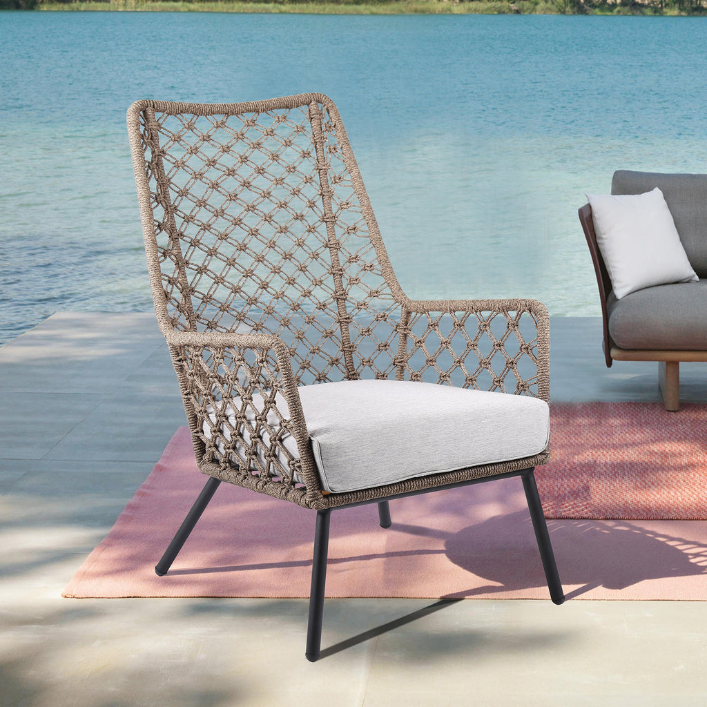 Marco Outdoor Steel Lounge Chair