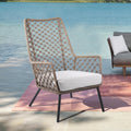 Marco Outdoor Steel Lounge Chair