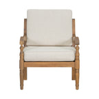 Islewood Acacia Wood Outdoor Patio Club Chair with Cushions