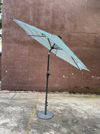 Parasol 9' Patio Umbrella with Lights