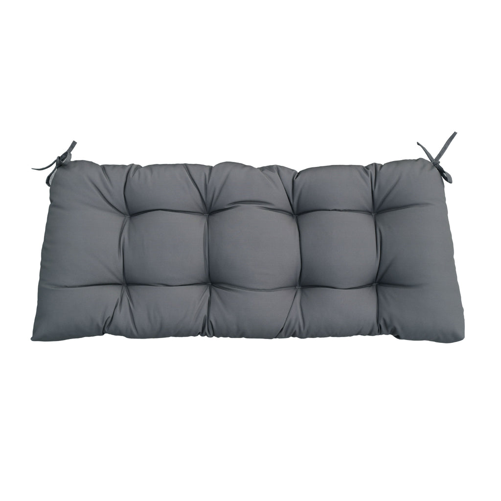 47" Tufted Outdoor Bench Cushion