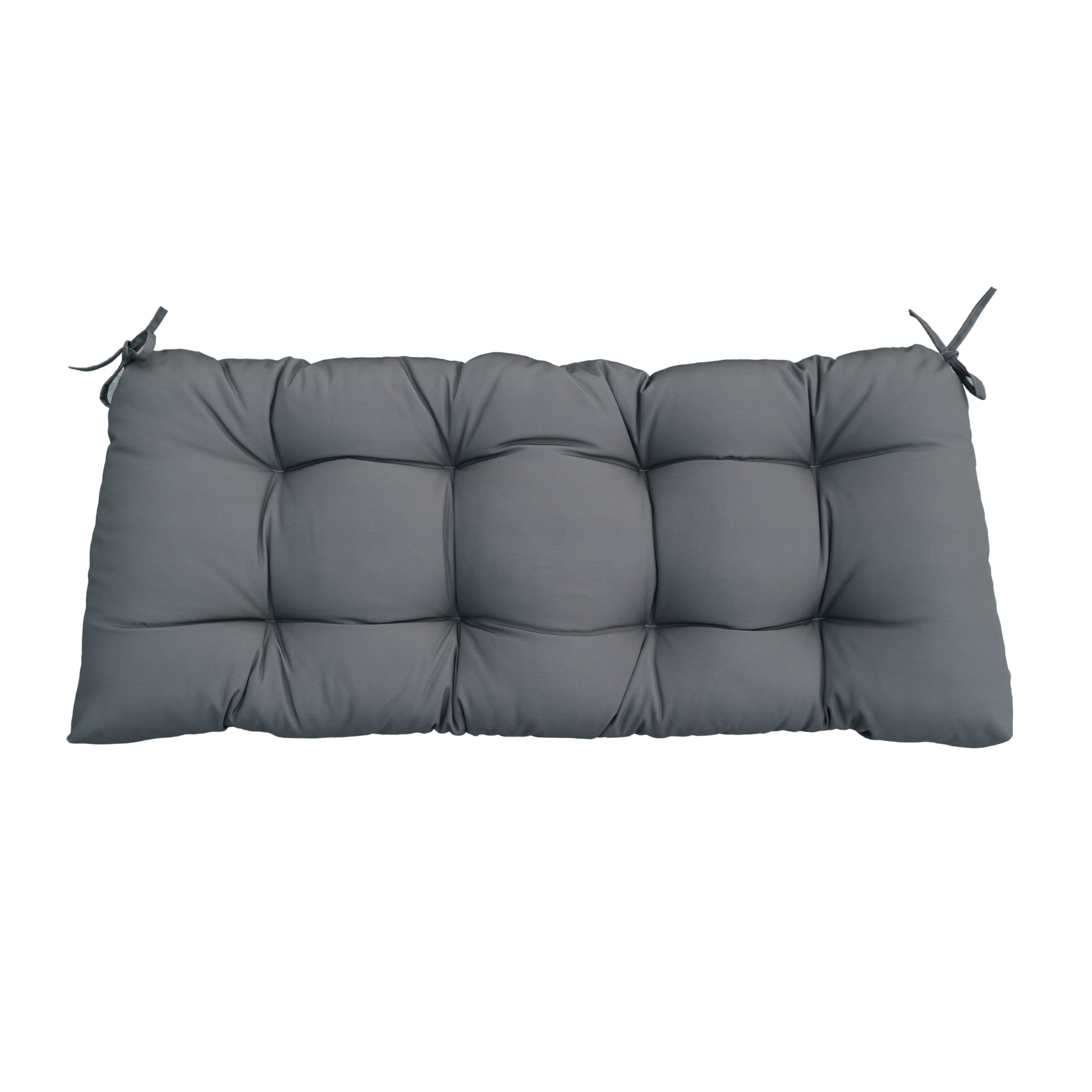 47" Tufted Outdoor Bench Cushion