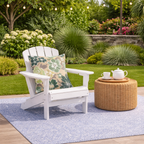 Magpie 18x18 Waterproof & Fade-Resistant Outdoor Throw Pillows, Set of 2