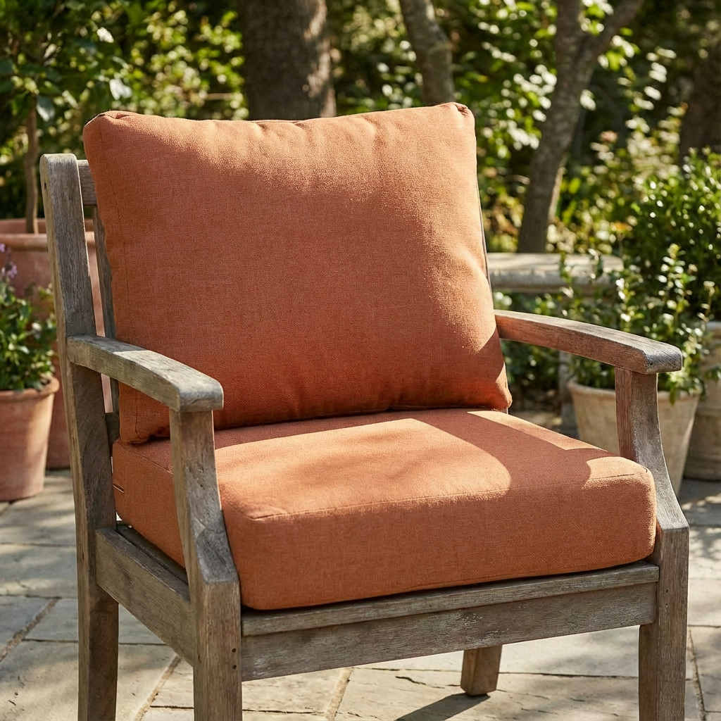 Noah Outdoor Club Chair Cushion Set, Seat Cushion and Back Cushion