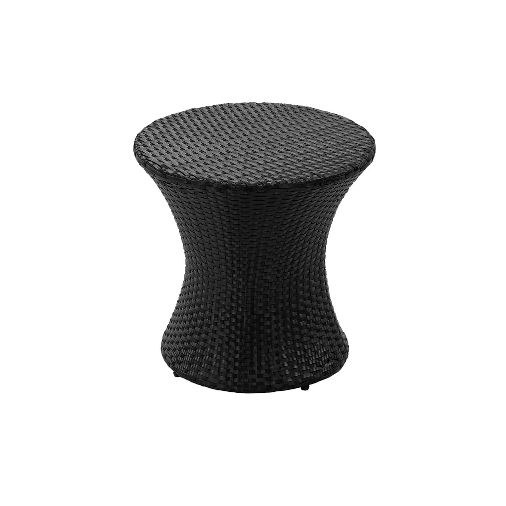 Thrive Hourglass Rattan Outdoor Side Table