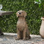 Monty Outdoor Dog Statue