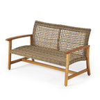 Hampton Outdoor Rattan Loveseat