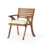 Hermosa 7-Piece Wood Outdoor Dining Set