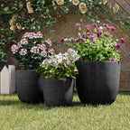 Lightweight Matte Textured Outdoor Planter