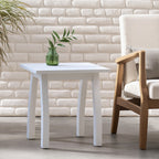 Selma Acacia Wood Outdoor Accent Side Table