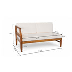 Aston Outdoor Loveseat Set