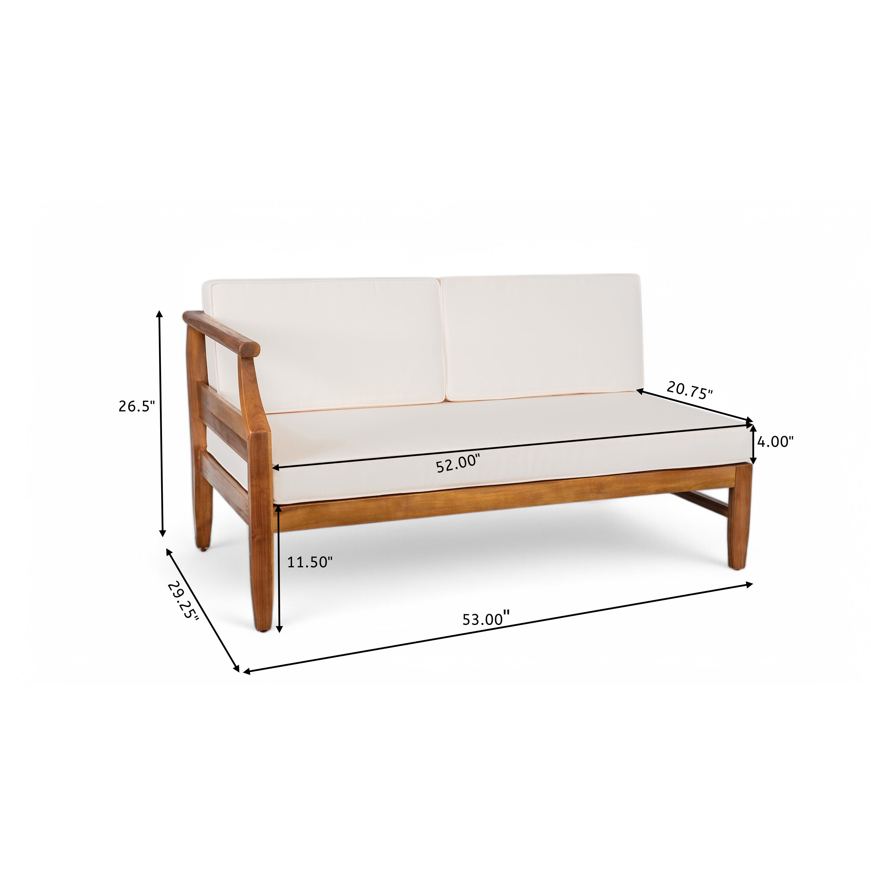 Aston Outdoor Loveseat Set
