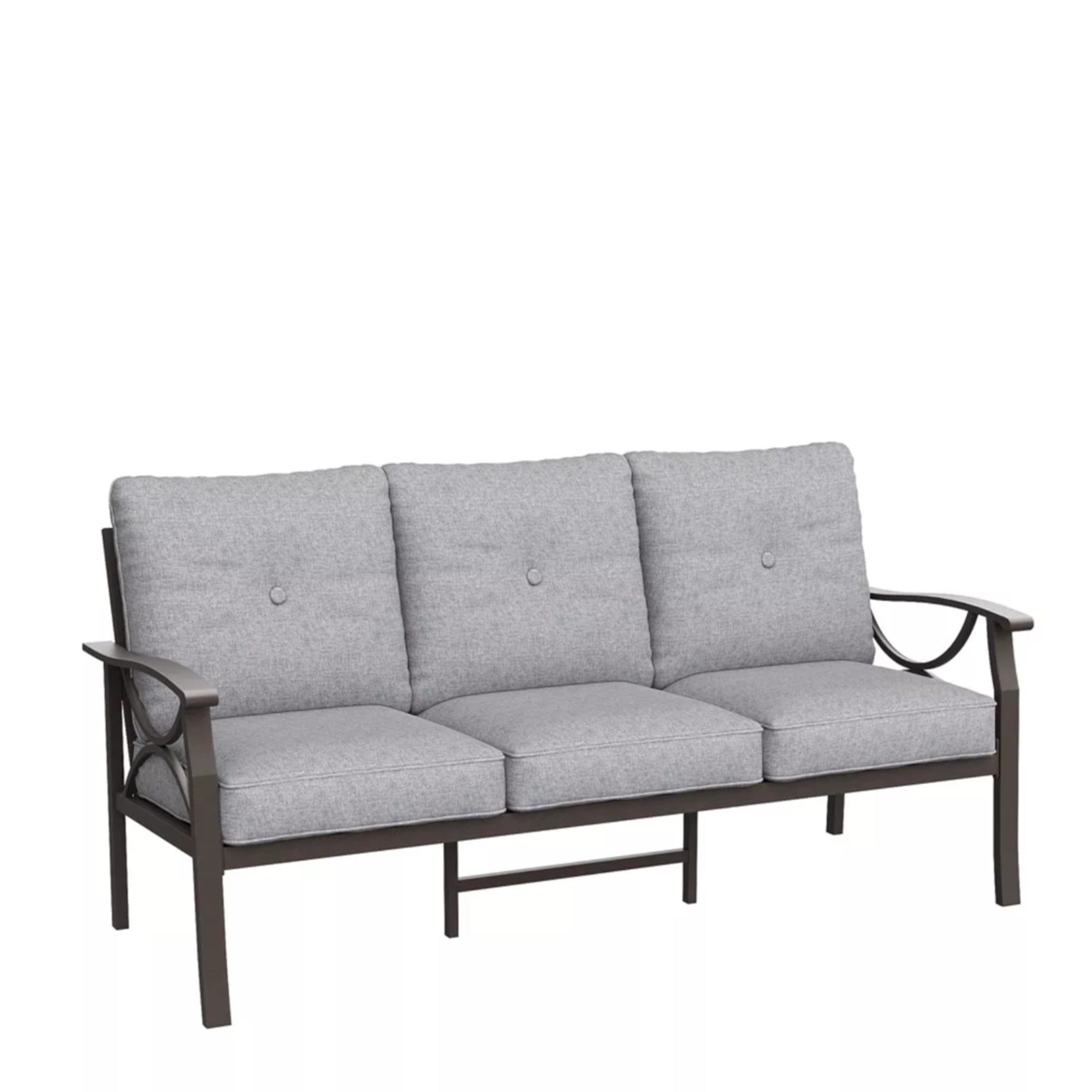 Marisol Metal Patio 3 Seater Sofa