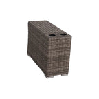 Fully Assembled Outdoor Wicker Patio Sofa