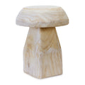 Wood Mushroom Stool