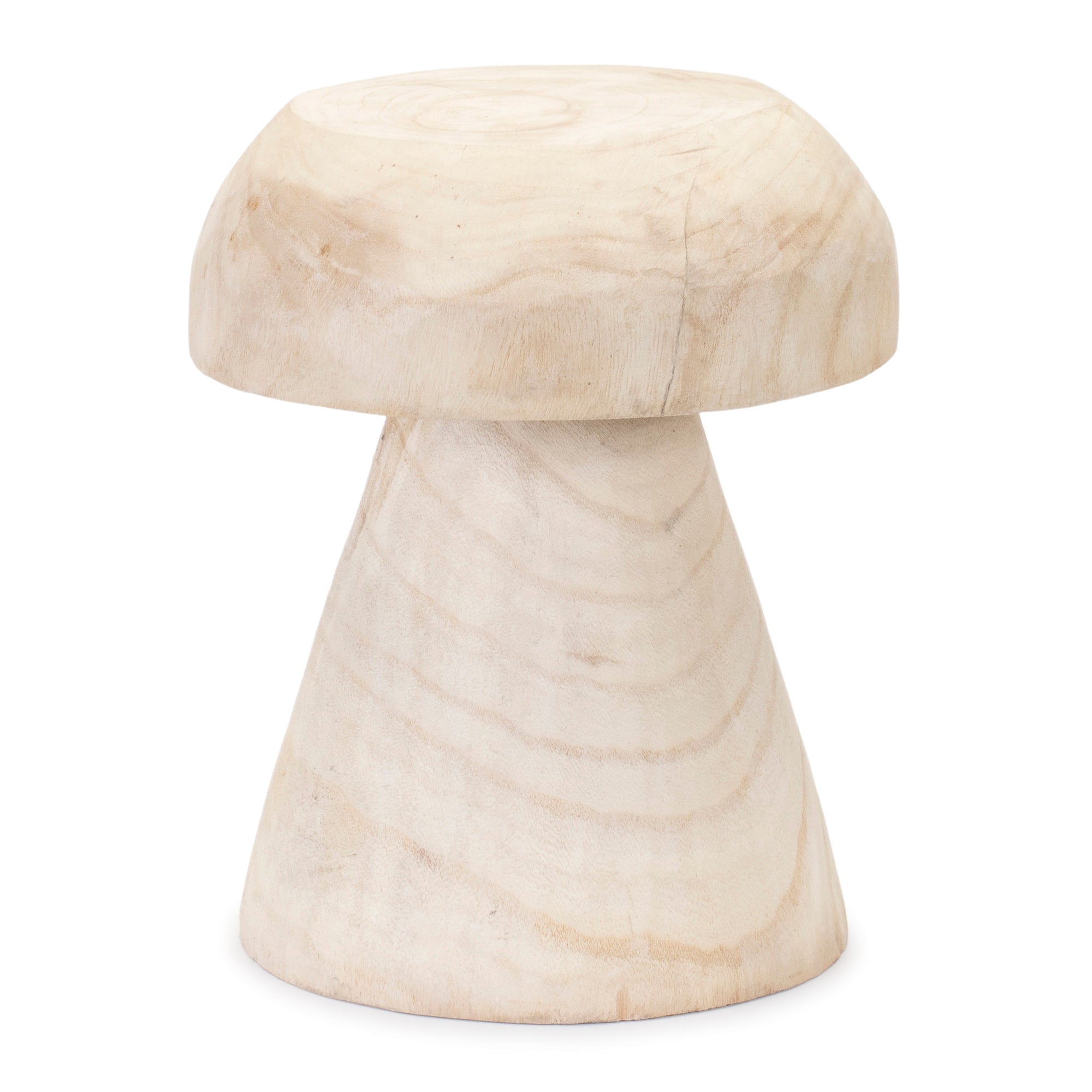 Wood Mushroom Stool