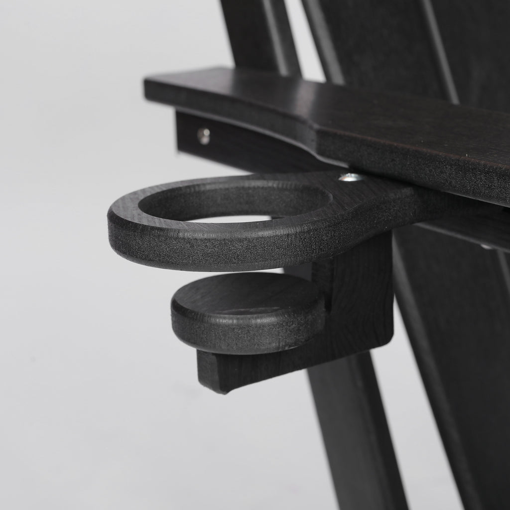 Composite Folding Adirondack Chair with Dual Cup Holder