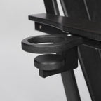 Composite Folding Adirondack Chair with Dual Cup Holder