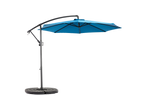 10' Offset Hanging Market Patio Umbrella w/Easy Tilt Adjustment, Base Not Included