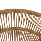 Cyril Outdoor Wicker Papasan Style Lounge Chair